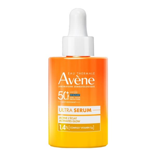 Avene Ultra Serum, serum aktywujące blask skóry, SPF 50+