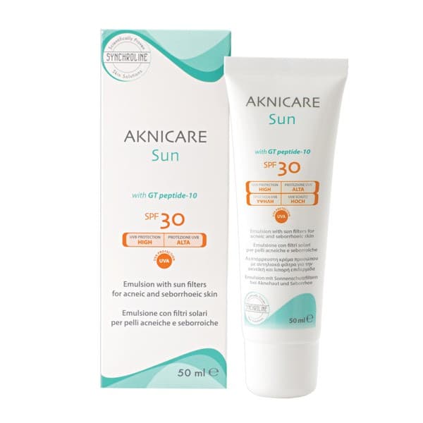 Aknicare Sun, emulsja do skóry tłustej i trądzikowej SPF30