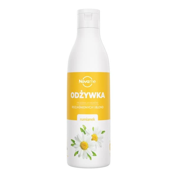 odżywka do włosów rozjaśnionych i blond, rumianek