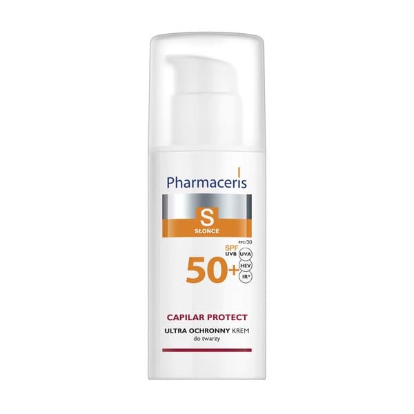 S Capilar Protect, krem ochronny dla skóry naczynkowej i z trądzikiem różowatym SPF 50+