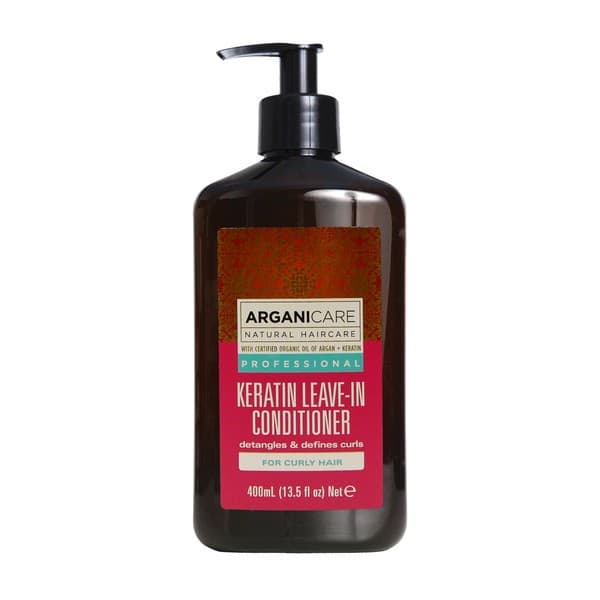 Natural Haircare, Odżywka bez spłukiwania do kręconych włosów z keratyną