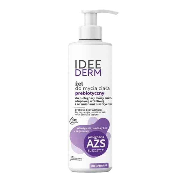 Ideederm, żel do mycia ciała, prebiotyczny