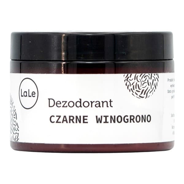 LaLe, dezodorant w kremie, czarne winogrono
