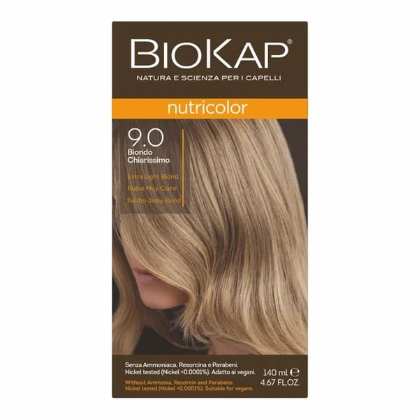 Nutricolor, farba do włosów, 9.0 bardzo jasny blond