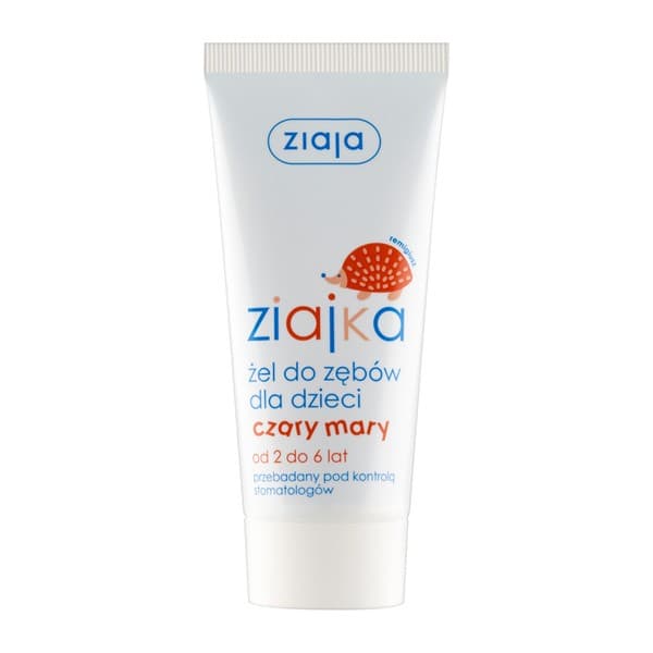 Ziajka, czarodziejski żel do zębów dla dzieci, czary mary