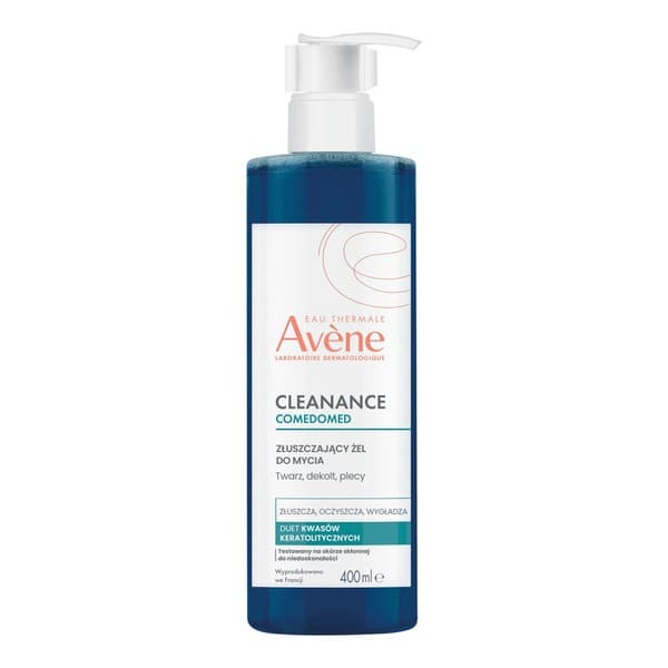 Avene Cleanance Comedomed, złuszający żel do mycia