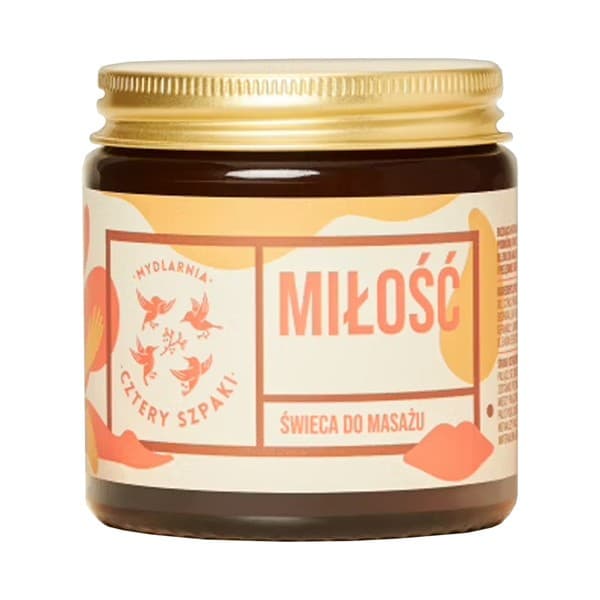 Mydlarnia 4 Szpaki, Miłość, świeca do masażu