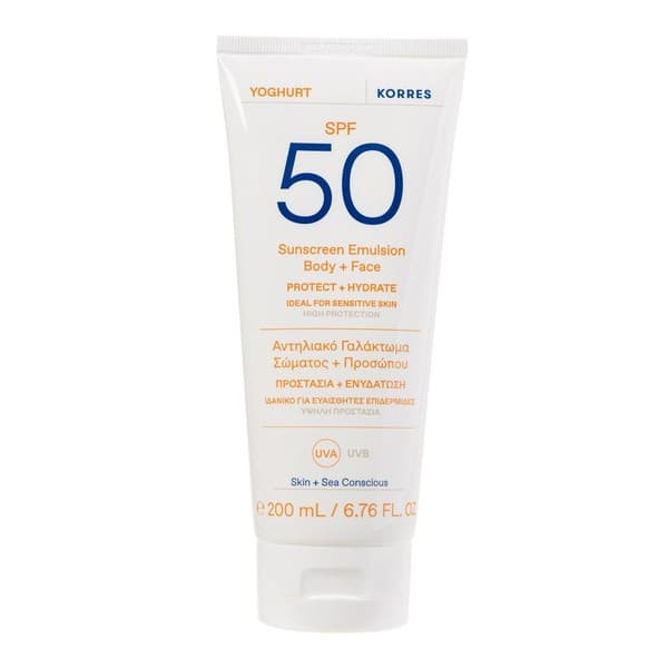 Yoghurt, ochronna emulsja do ciała i twarzy SPF50