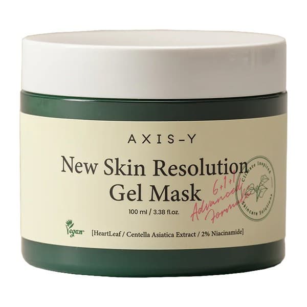 Y, New Skin Resolution Gel Mask, kojąca maska żelowa