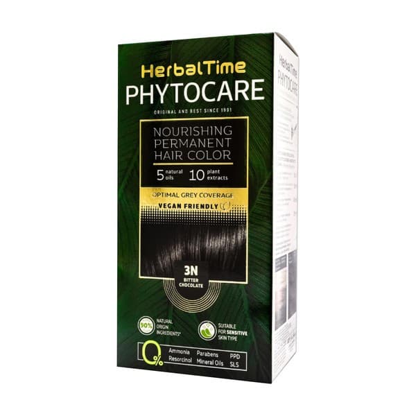 Phytocare, farba do włosów 3N, bitter chocolate