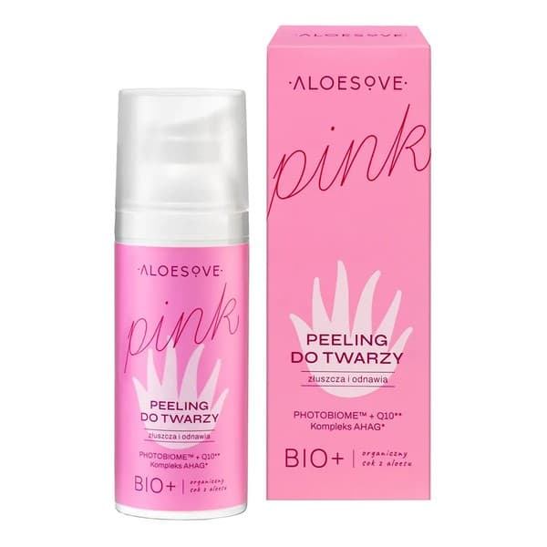Pink, kwasowy peeling do twarzy