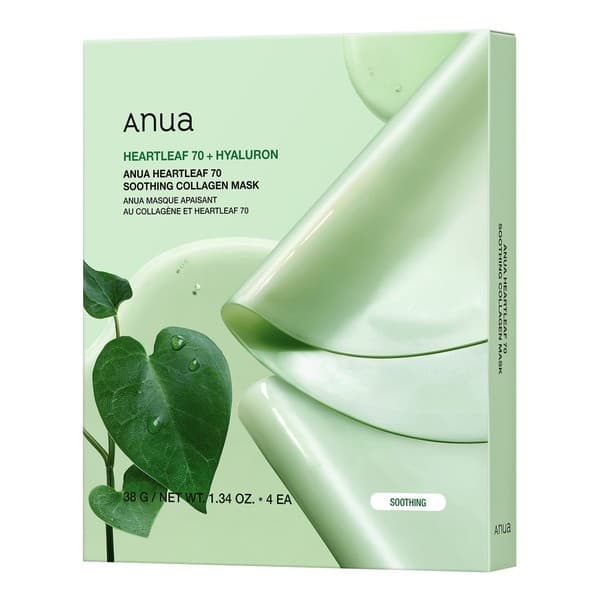 Heartleaf 70 Soothing Collagen Mask, maska do twarzy