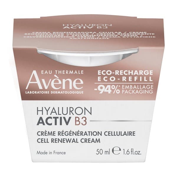 Hyaluron Active B3, krem odbudowujący komórki, refill