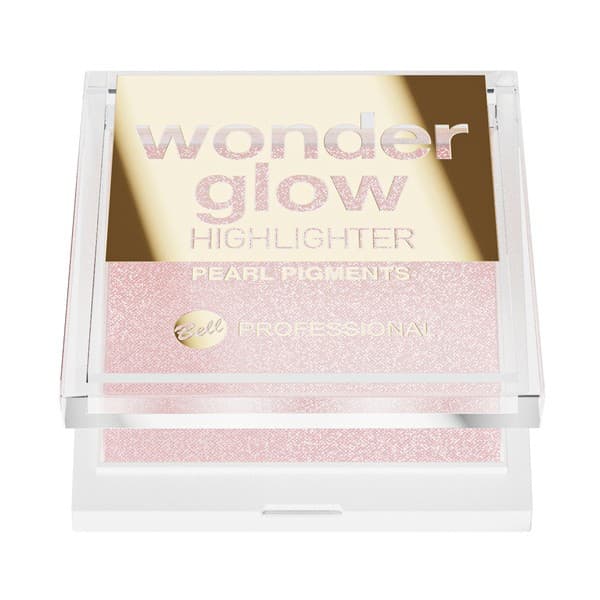 Wonder Glow Highlighter, rozświetlacz prasowany, 01
