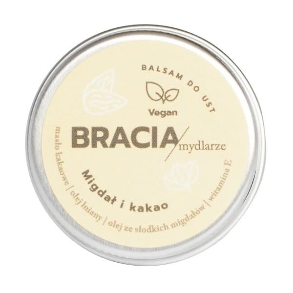 Mydlarze, balsam do ust, Migdał i kakao