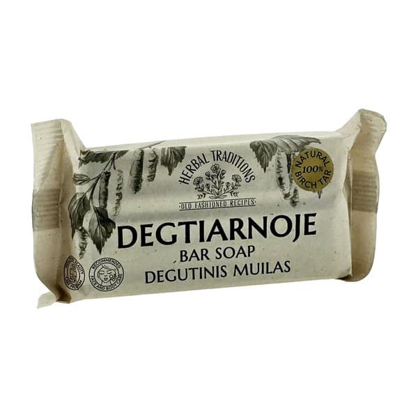 Degtiarnoje, mydło w kostce dziegciowe