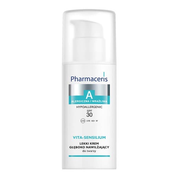 A Vita-Sensilium, lekki krem głęboko nawilżający, SPF 30