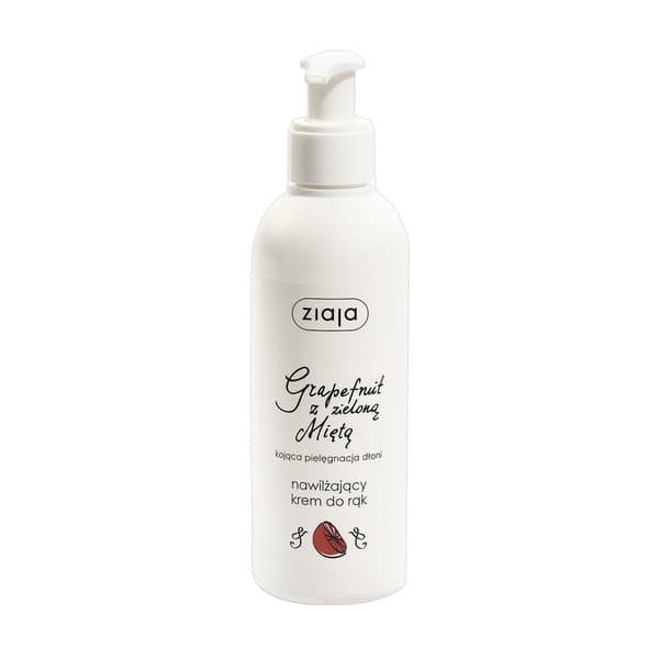 Grapefruit z Zieloną Miętą, nawilżający krem do rąk