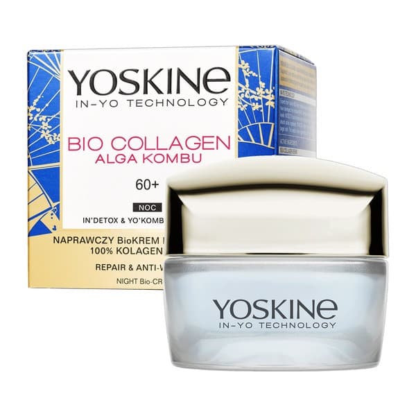 Bio Collagen krem do twarzy na noc 60+