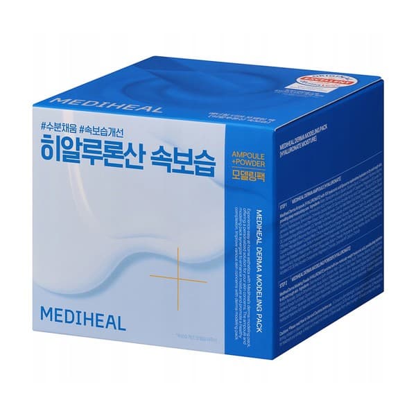 Derma Modeling Pack [Hyaluronate Moisture], nawilżająca maska algowa do twarzy z serum, 1 opakowanie