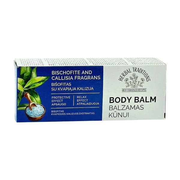 Herbal Tradition Body Balm, balsam do ciała Biszofit ze złotym wąsem