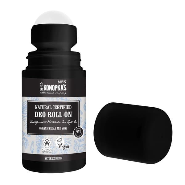 Men, dezodorant naturalny, roll-on