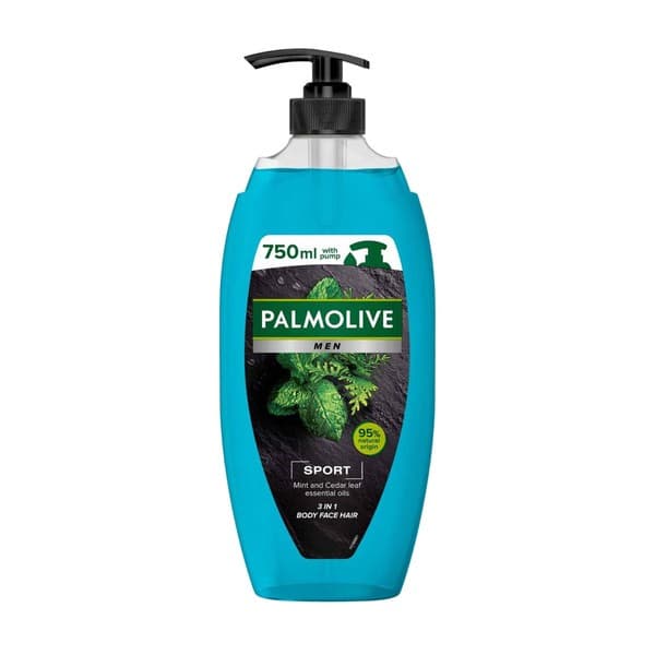 Palmolive Men Sport, żel pod prysznic 3w1