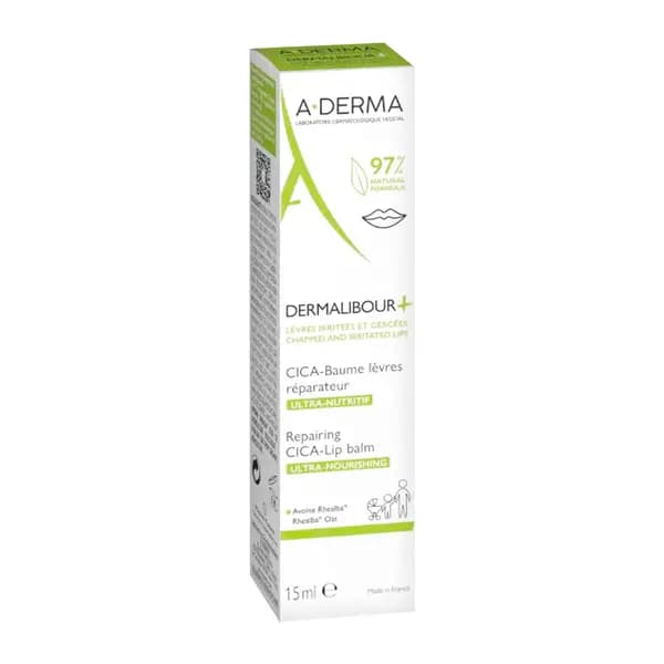 Aderma Dermalibour+ CICA, regenerujący balsam do ust