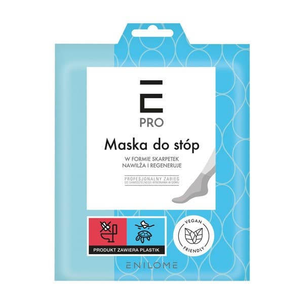 Pro, nawilżająco-regenerująca maska do stóp