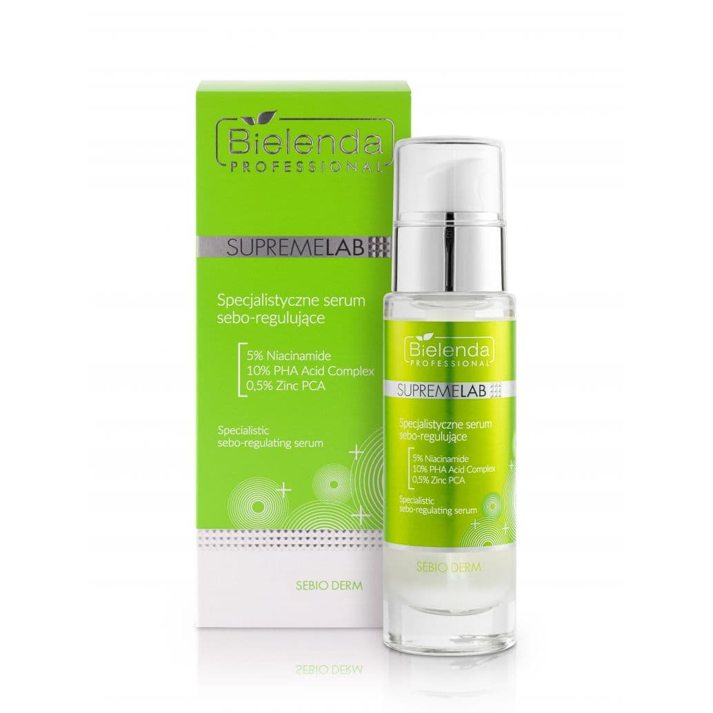 SUPREMELAB SEBIO DERM SPECJALISTYCZNE SERUM Z NIACYNAMIDEM SEBO-REGULUJĄCE