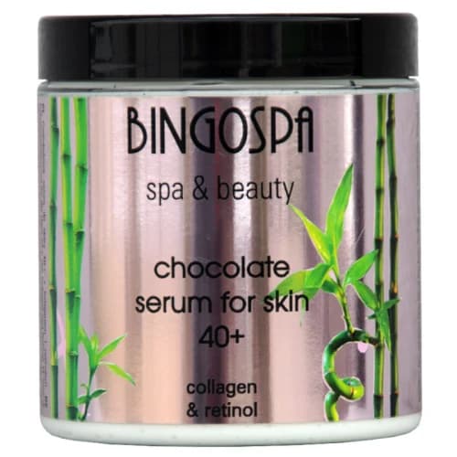 Czekoladowe serum 40+ z kolagenem i retinolem