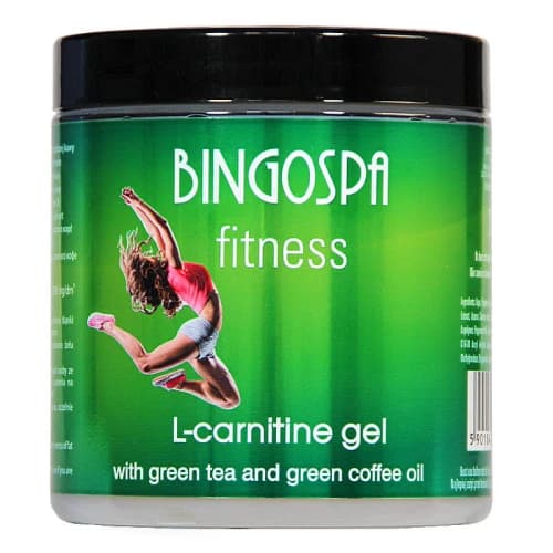 L-karnityna w żelu z zieloną herbatą i olejkiem z zielonej kawy BINGOSPA Fitness