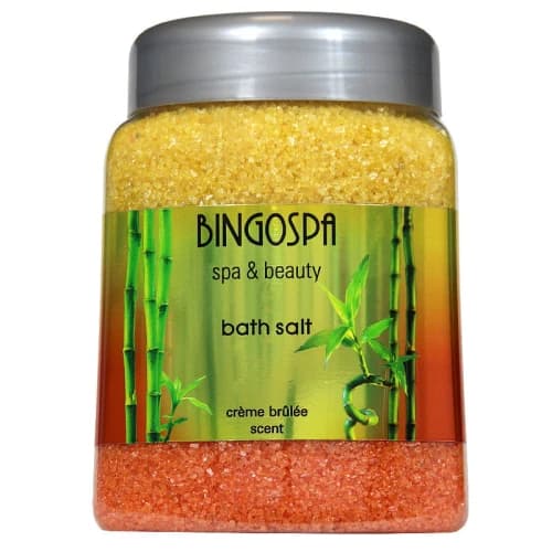 SPA & Beauty Bath Salt - Sól do kąpieli o zapachu Crème Brûlée -