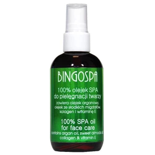 CUDOWNY Olejek do pielęgnacji twarzy 100% BINGOSPA