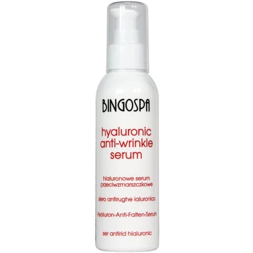 Hialuronowe serum przeciwzmarszczkowe BINGOSPA