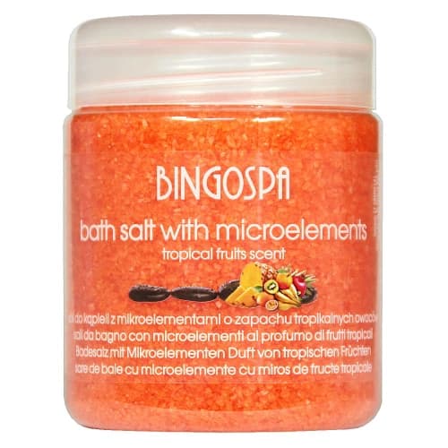 Bath Salt with Microelements - Sól do kąpieli z mikroelementami - Tropical Fruits -