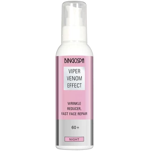 Viper Venom Effect - Reduktor zmarszczek - Krem do twarzy na noc z jadem żmii - 60+