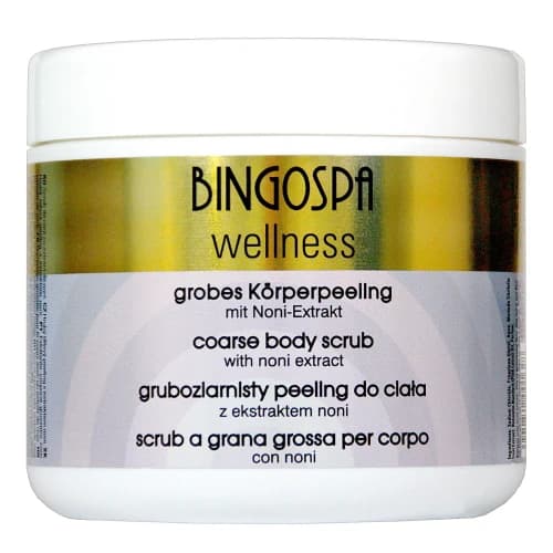 Wellness - Body Scrub - Gruboziarnisty peeling do ciała z lotosem i Noni -