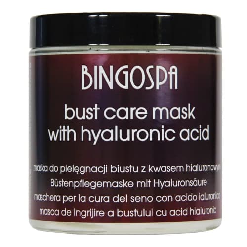 maska do pielęgnacji biustu z Kwasem Hialuronowym