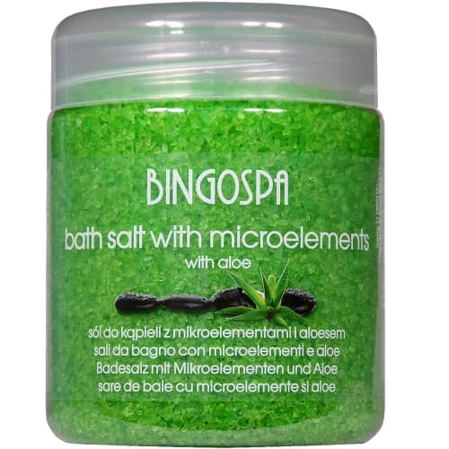 Aloe Salt - Sól do kąpieli z mikroelementami i aloesem -