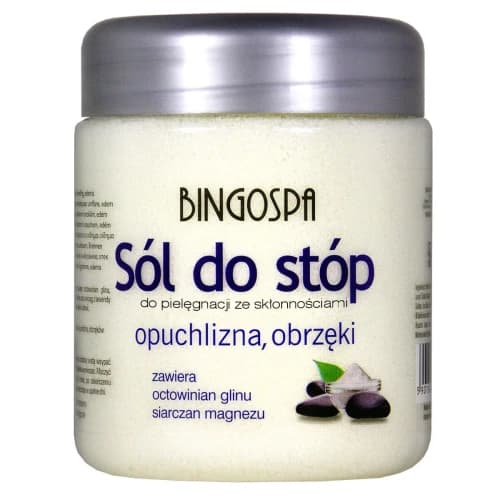 sól do stóp na opuchlizne i obrzęki