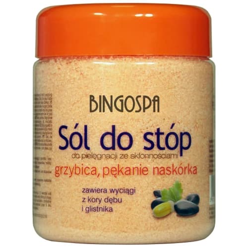 sól do stóp ze skłonnościami do grzybicy