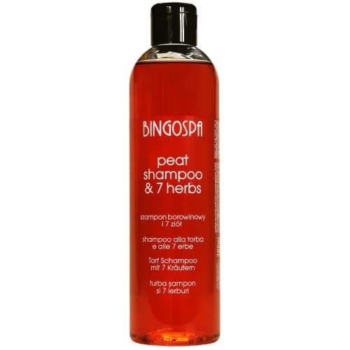 Peat Shampoo & 7 Herbs - Borowinowy szampon do włosów z ziołami -