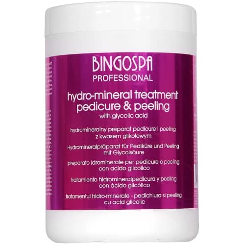 PROFESSIONAL - Hydro-Mineral Treatment Pedicure & Peeling - Hydromineralny preparat do pedicure i peelingu -