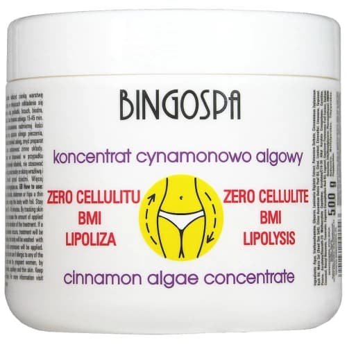 ZERO CELLULITU BMI LIPOLIZA Koncentrat cynamonowo - algowy BINGOSPA