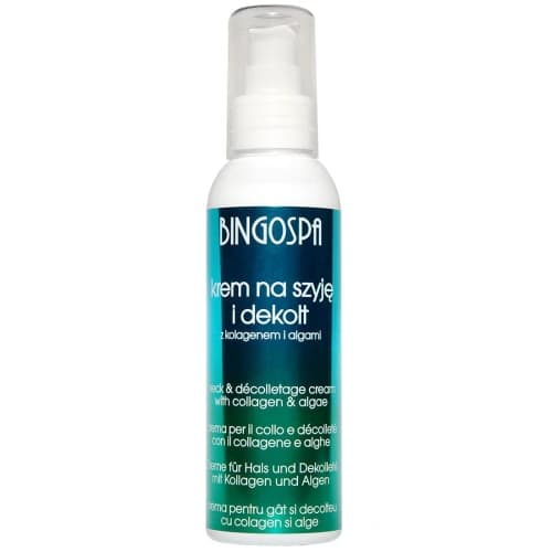 Neck & Decolletage Cream - Krem na szyję i dekolt z kolagenem i algami -