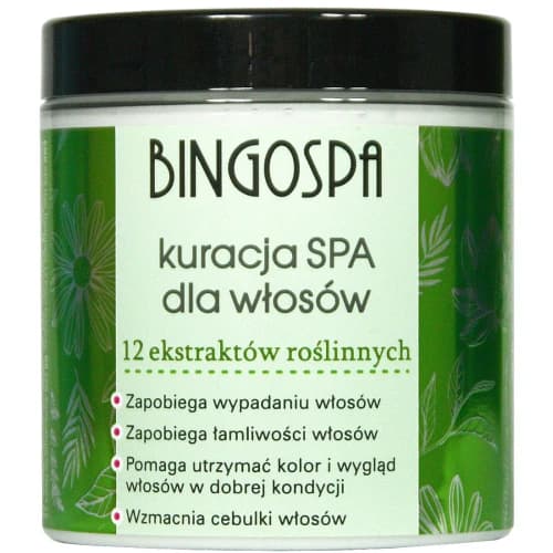 Kuracja SPA dla włosów 12 ekstraktów roslinnych
