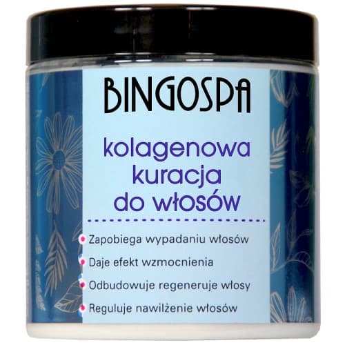 Kolagenowa kuracja do włosów BINGOSPA