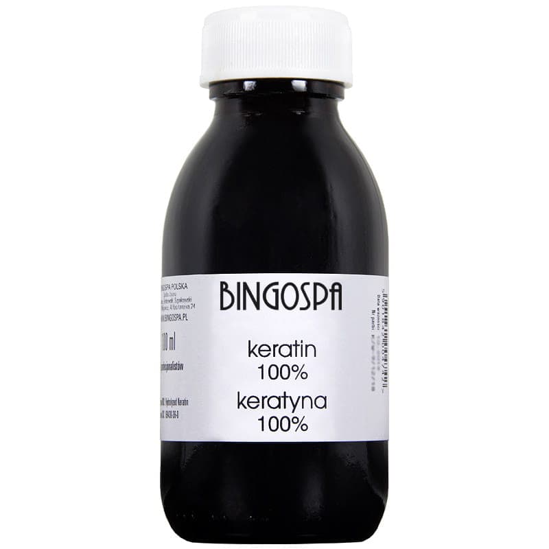 ZWIĘKSZA OBJĘTOŚĆ WŁOSÓW Keratyna 100% BINGOSPA