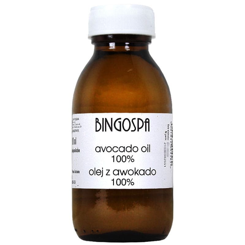 BOMBA WITAMINOWA DLA SKÓRY Olej avocado 100 % BINGOSPA